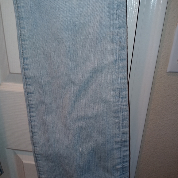 Seven7Jeans 25 BellBottom Baby Blue Jeans - Picture 6 of 11
